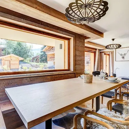 Mont D'arbois, 3 Avec Terrasses Et Sauna Dans La Apartmán *