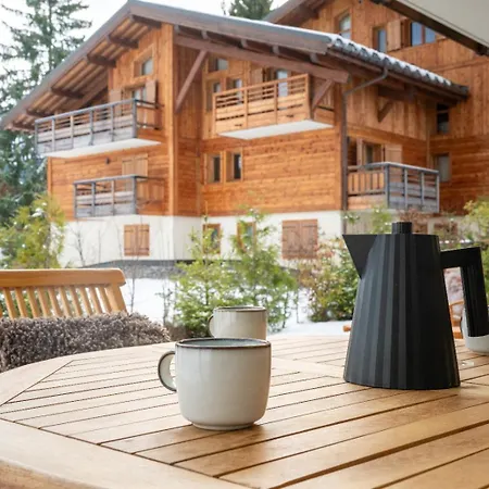 4-room With Garden, Gym And Shared Megeve
