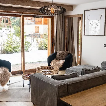 Mont D'arbois, 3 Avec Terrasses Et Sauna Dans La Résidence