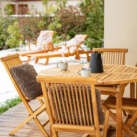 Mont D'arbois, 3 Avec Terrasses Et Sauna Dans La Apartmán