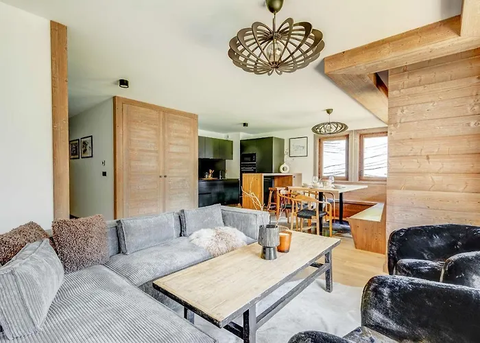 Mont D'arbois, 3 Avec Terrasses Et Sauna Dans La Résidence Megève