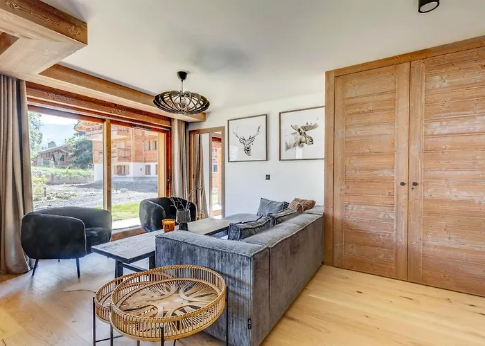 Mont D'arbois, 3 Avec Terrasses Et Sauna Dans La Résidence Appartement Megève