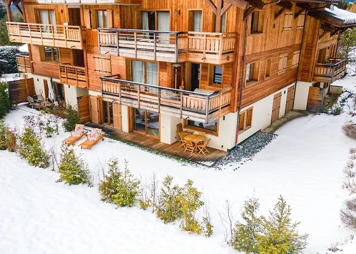 Mont D'arbois, 3 Avec Terrasses Et Sauna Dans La Résidence * Megève