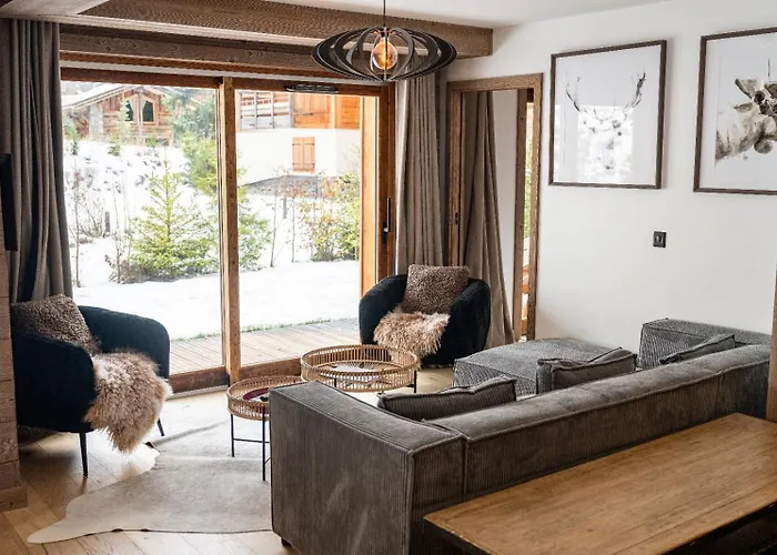 Mont D'arbois, 3 Avec Terrasses Et Sauna Dans La Résidence