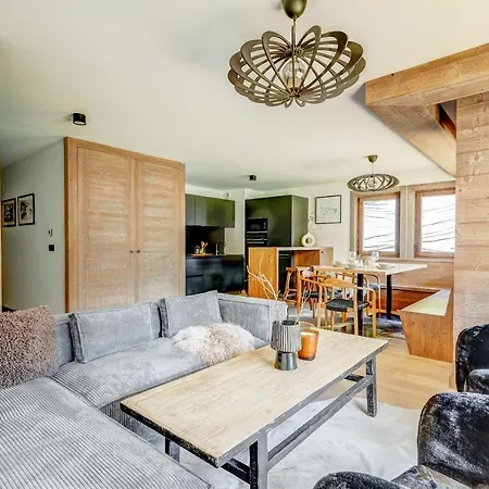 Mont D'arbois, 3 Avec Terrasses Et Sauna Dans La Megève