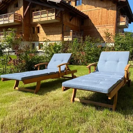 Mont D'arbois, 3 Avec Terrasses Et Sauna Dans La Lägenhet