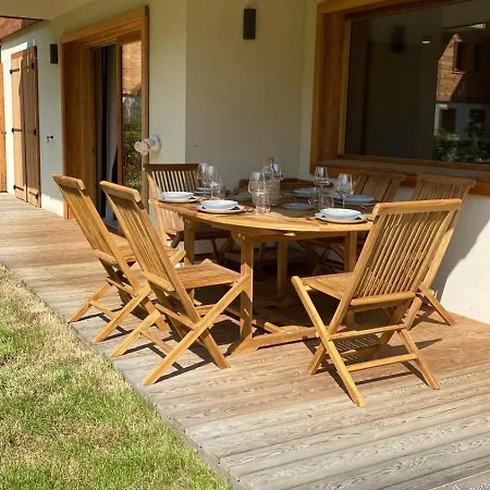 Lägenhet Mont D'arbois, 3 Avec Terrasses Et Sauna Dans La