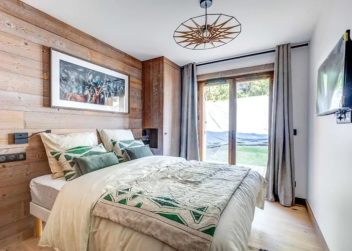 Mont D'arbois, 3 Avec Terrasses Et Sauna Dans La Appartement *